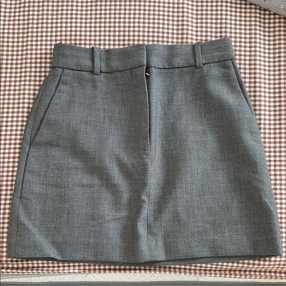 Babaton chisel grey Mini Skirt